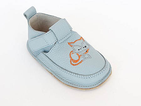 Pantofi Albastru Bleo uni cu Vulpe - Детская Обувь Macco [2]