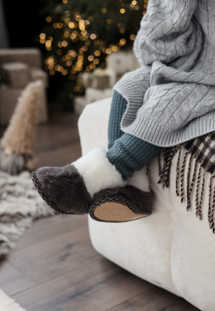 Șlapi - Botosi de casă pentru dame - Încălțăminte Copii Macco