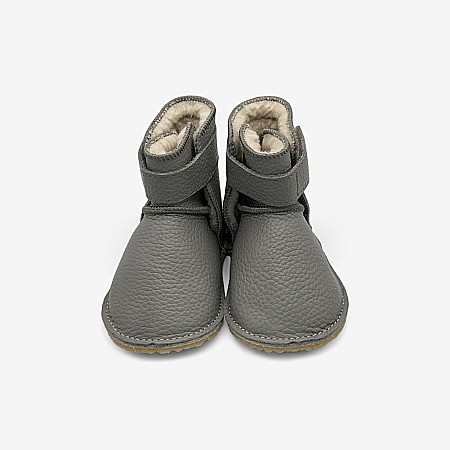 Cizme Bebelusi Piele Naturala All Grey - Încălțăminte Copii Macco [2]