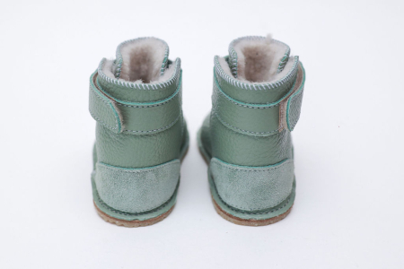 Cizme Bebelusi Piele Naturala Verde [3]