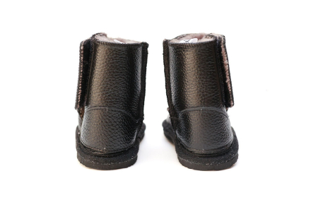 Cizme Copii Piele Naturala Black [3]