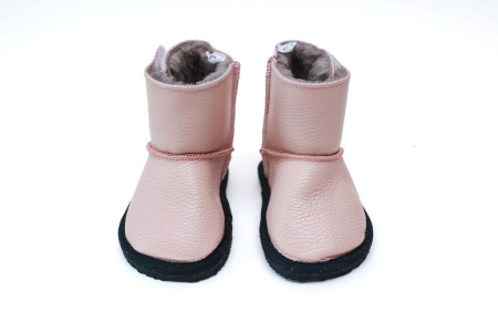 Cizme Copii Piele Naturala Roz Prafuit [1]