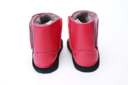 Cizme Copii Piele Naturala Zmeuriu cu Unicorn [2]