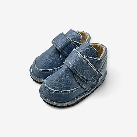 Ghete - Ghete Copii Piele Naturala All Blue - Детская Обувь Macco