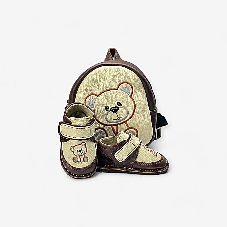 Rucsac + încălțăminte - Rucsac + ghete cu ursuleț - Încălțăminte Copii Macco