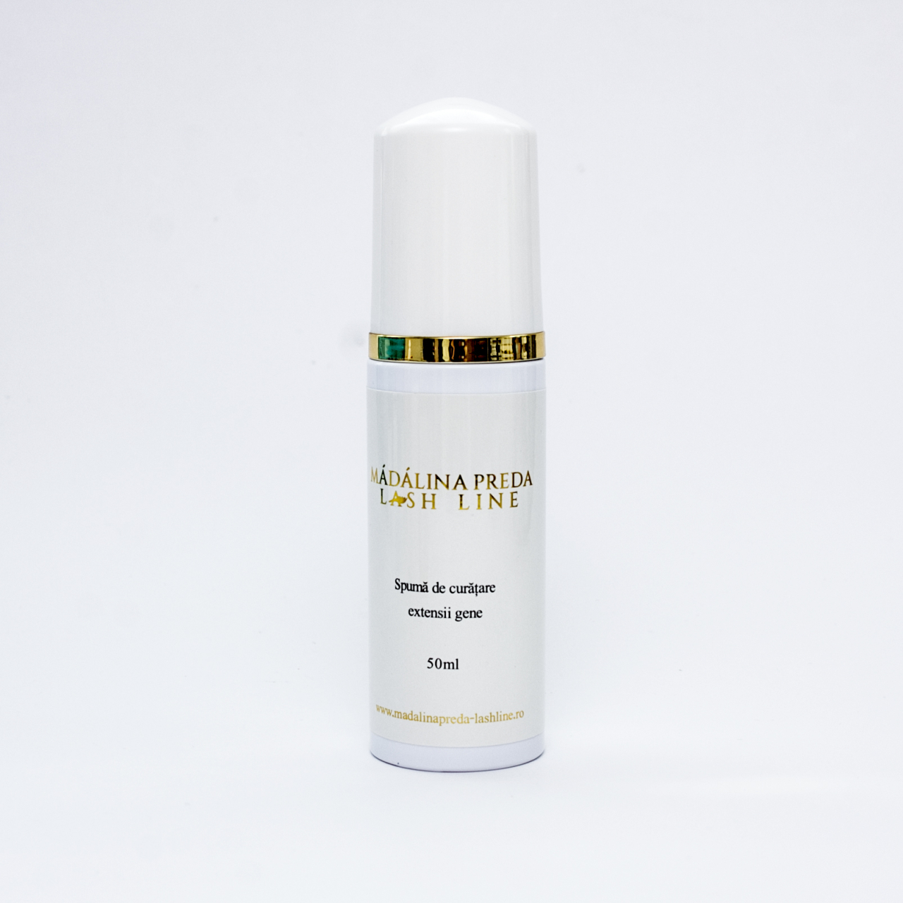 Spumă pentru curățarea genelor și extensiilor Mădălina Preda Lash Line [2]