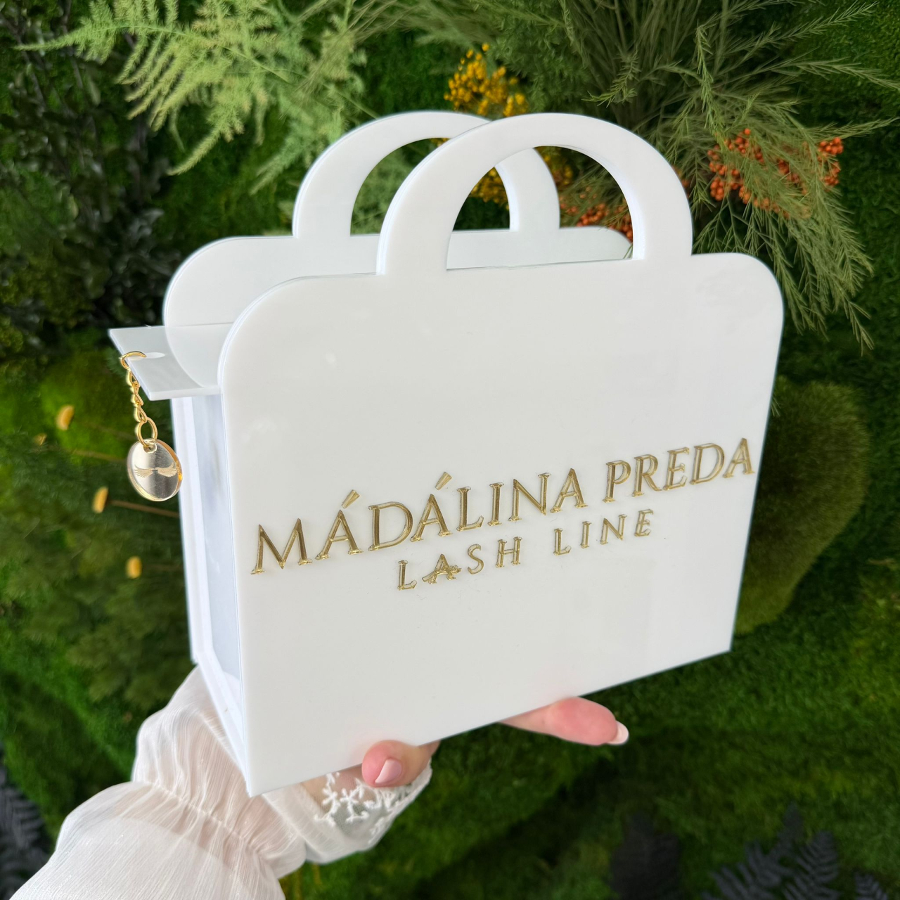 Lash Bag cu 10 palete suport extensii gene [2]