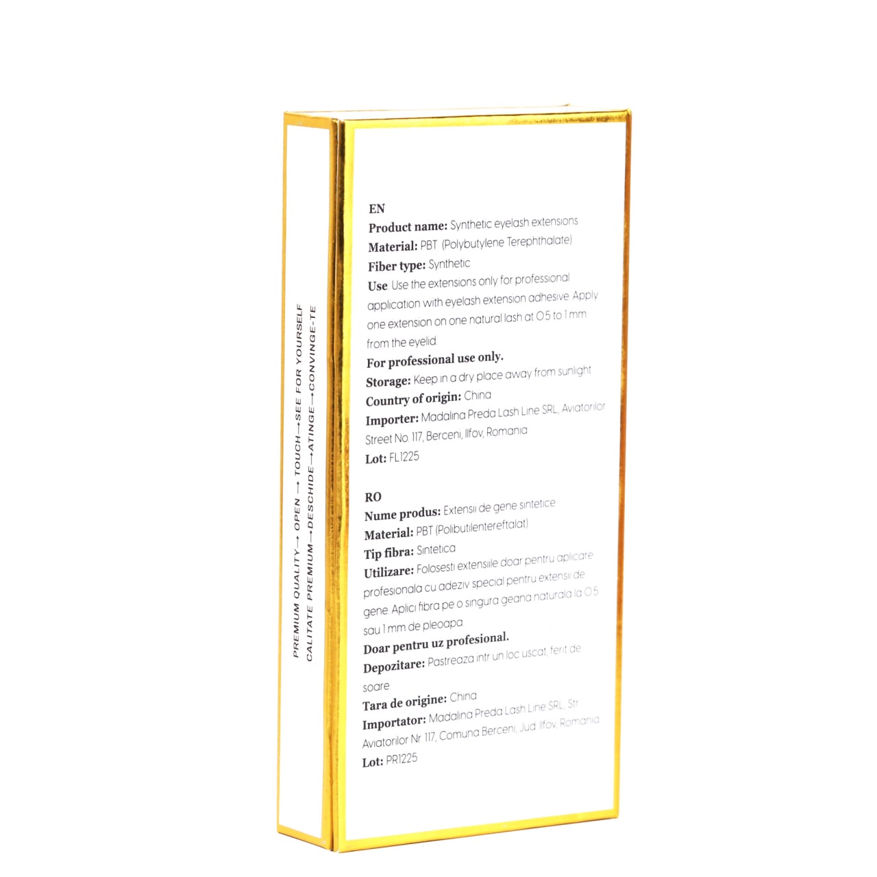 Extensii Gene Flat Velvet Touch – Curbura C [6]