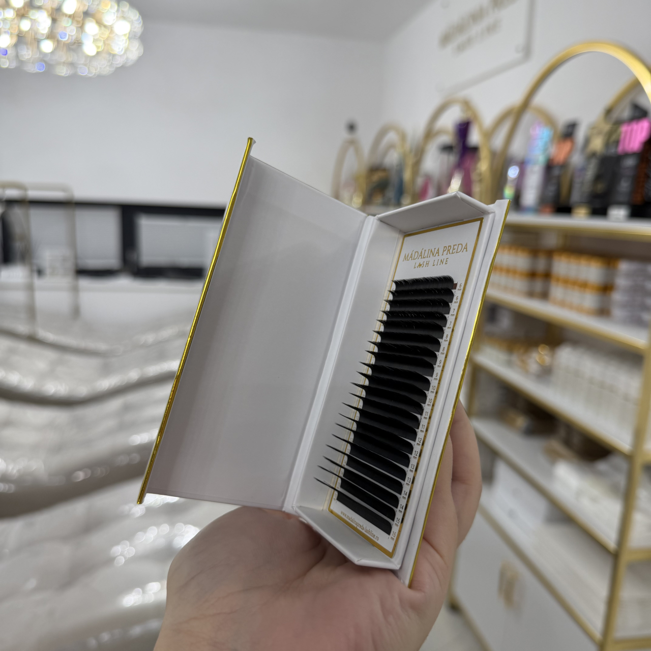 Extensii Gene Flat Velvet Touch – Curbura M [2]