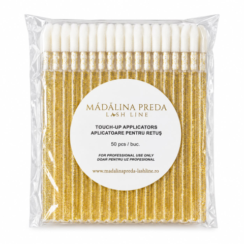 CONSUMABILE - Aplicatoare pentru retus - Set 50 bucăți - Madalina Preda Lash Line