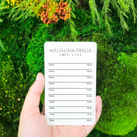 Plăcuță pentru extensii de gene Mădălina Preda Lash Line [1]