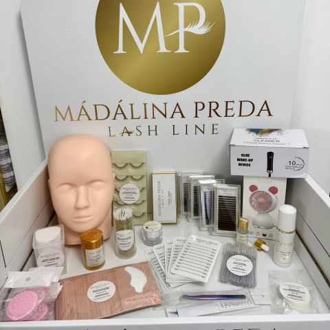 KITURI ÎNCEPĂTORI - Kit COMPLET extensii gene începători volum 1D, 2D, 3D, 4D, 5D (24 de produse)