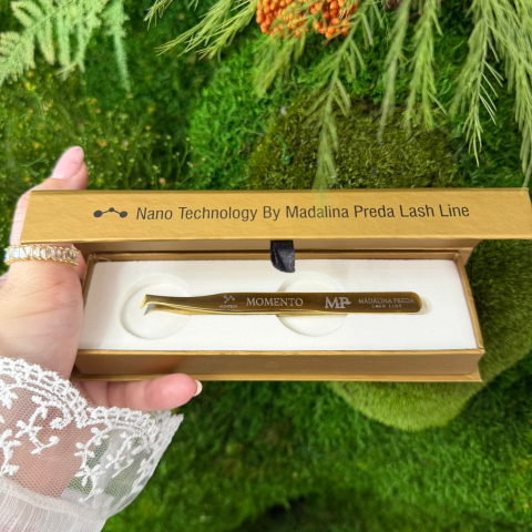 PENSETE - Pensetă MOMENTO Nano Technology Gold