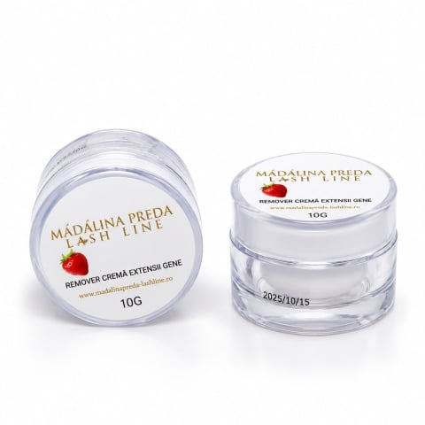 SOLUTII - Remover cremă pentru extensii de gene Mădălina Preda Lash Line