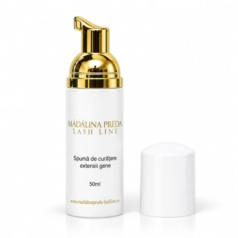 SOLUTII - Spumă pentru curățarea genelor și extensiilor Mădălina Preda Lash Line