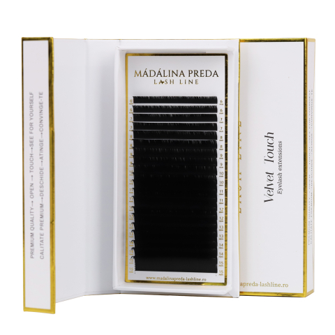 Colecția Velvet Touch - Extensii Gene Flat Velvet Touch – Curbura D