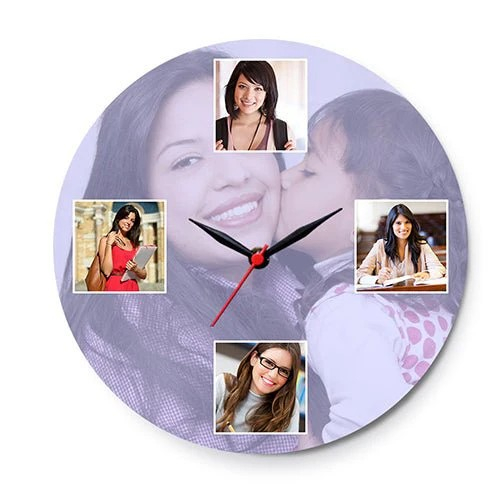 Ceas rotund MDF personalizat 20 cm [3]