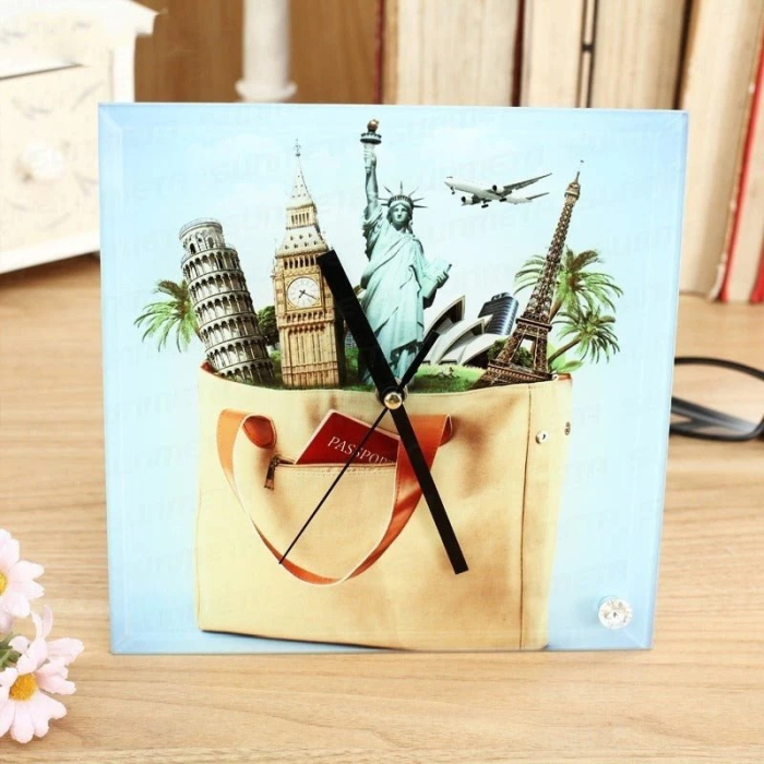 Ceas sticla personalizat 20x20 [5]