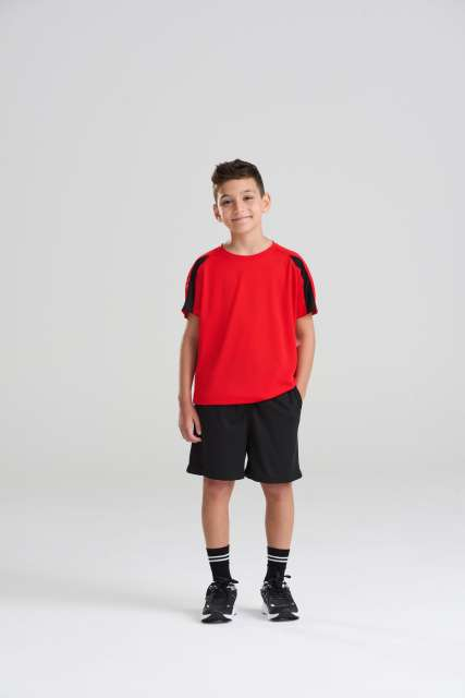 Tricou tehnic contrastant pentru copii - Cool T [11]