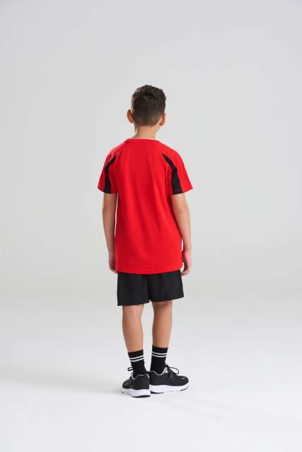 Tricou tehnic contrastant pentru copii - Cool T [9]