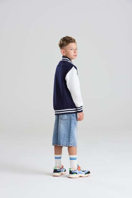 Jachetă varsity pentru copii - Just Hoods [4]