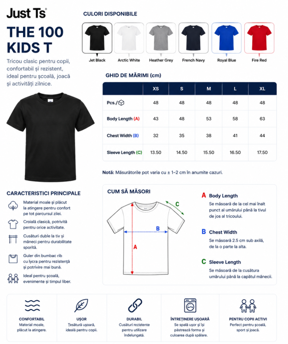 Tricou "The 100" pentru copii - Just Ts [2]