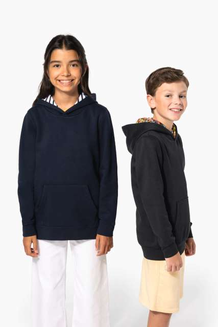 Hanorac unisex pentru copii cu model contrastant - Kariban [11]