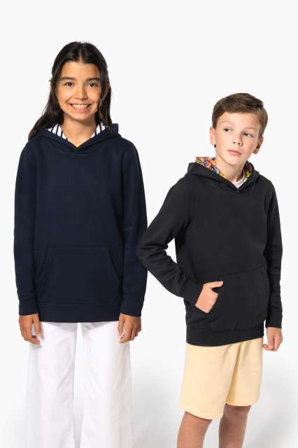 Hanorac unisex pentru copii cu model contrastant - Kariban [12]