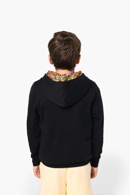 Hanorac unisex pentru copii cu model contrastant - Kariban [3]