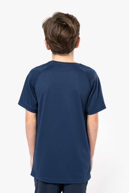 Tricou sport cu mânecă scurtă pentru copii Proact [7]