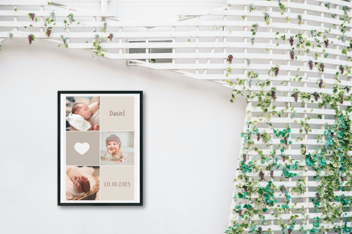 Tablou personalizat "baby moments" 3 poze [2]