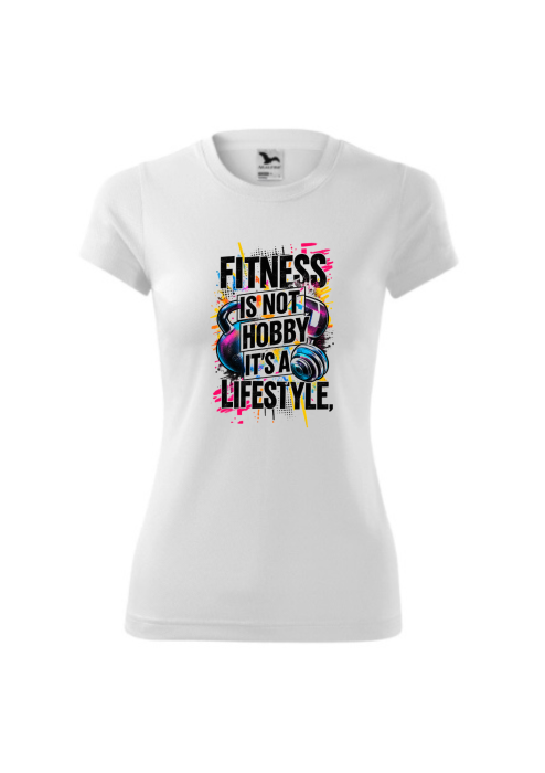 Tricou Damă Fitness Is Not a Hobby – Gym Lifestyle [4]