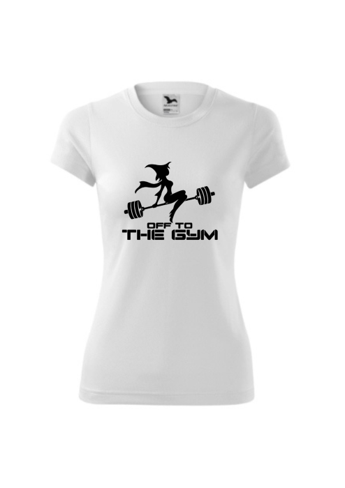 Tricou Damă Gym Witch – Off to the Gym | MadeInPTM [2]