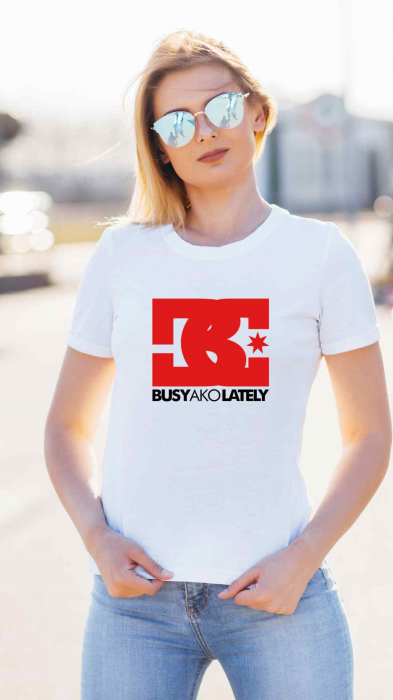 Tricou funny Busy [2]