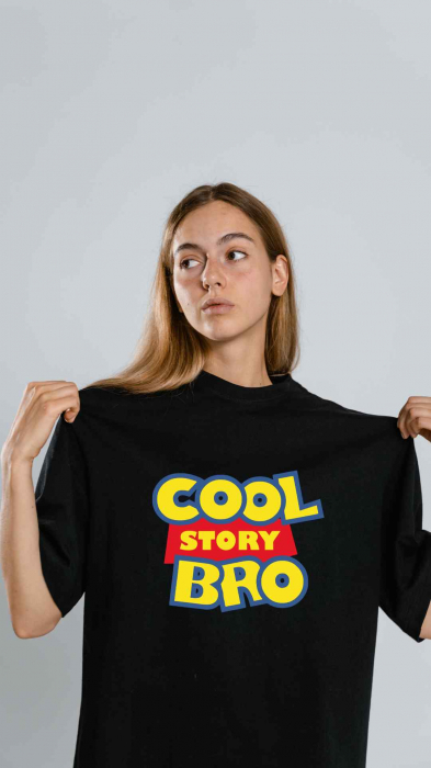 Tricou funny Cool Story [3]