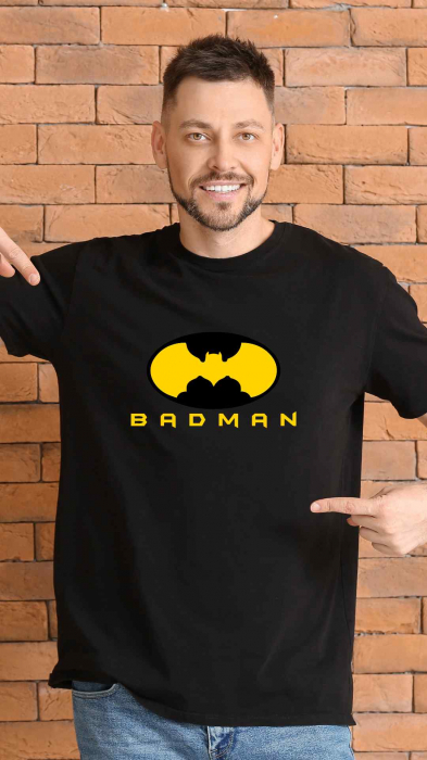 Tricou funny Badman [4]