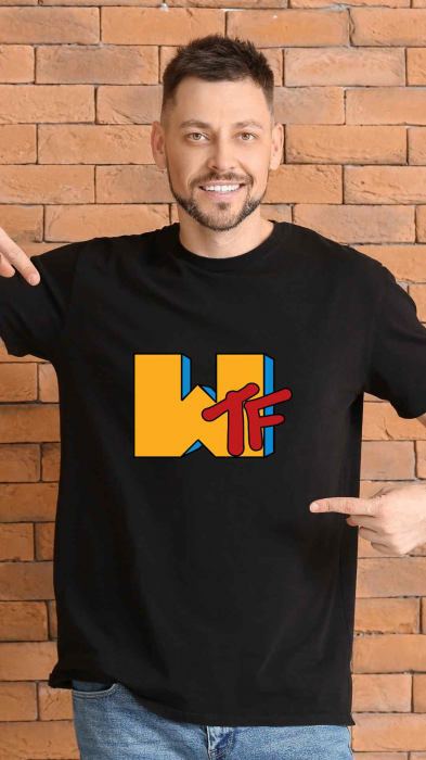 Tricou funny WTF [4]