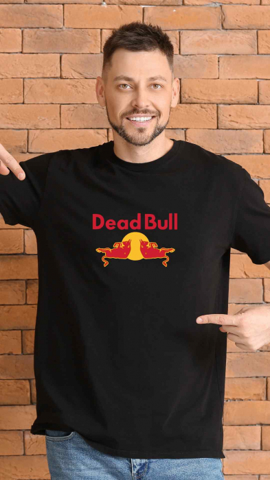 Tricou funny Dead Bull [4]