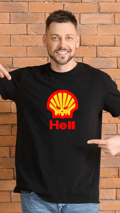 Tricou funny HELL [4]
