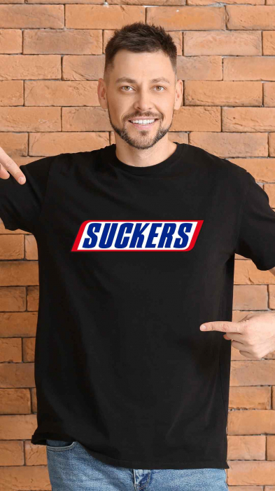 Tricou funny Suckers [4]