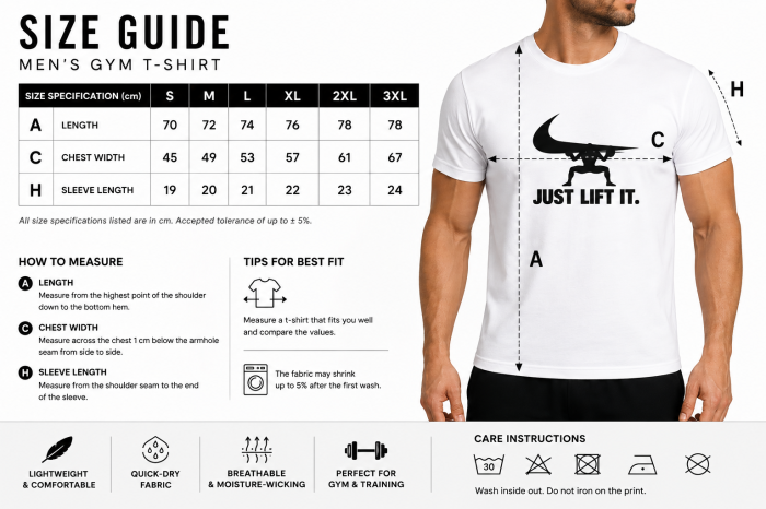 Tricou Gym Barbati Just Lift It [5]