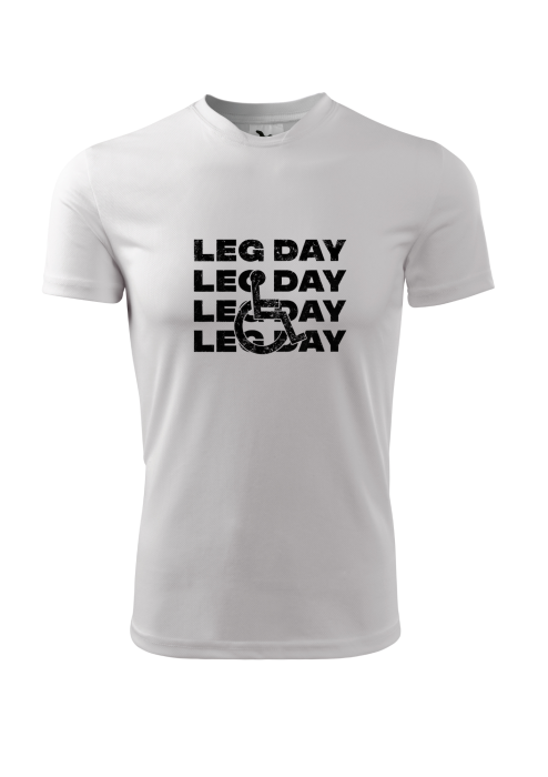 Tricou Gym Barbati Leg Day [3]
