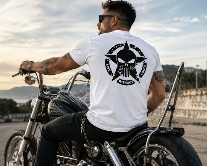 Tricou Moto Live Without Limits - Made in PTM [2]