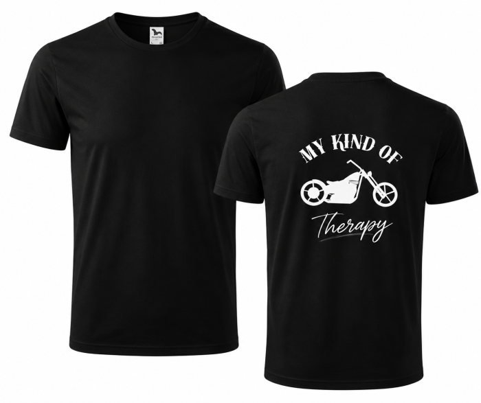 Tricou Moto My Kind of Therapy - Made in PTM [3]