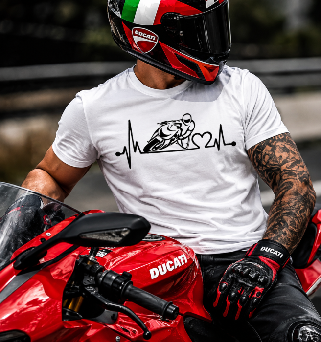 Tricou Moto Rider Heartbeat - Made in PTM [4]