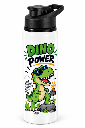 Cadouri Personalizate - Bidon copii Dino Power