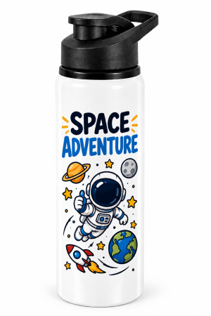 Cadouri Personalizate - Bidon copii Space Adventure