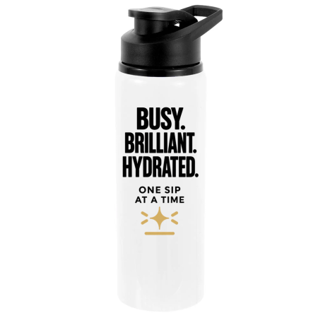 Cadouri Personalizate - Bidon office Busy Brilliant Hydrated