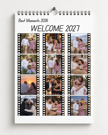 Calendare personalizate - Calendar personalizat de familie A4 cu 13 file – 20277