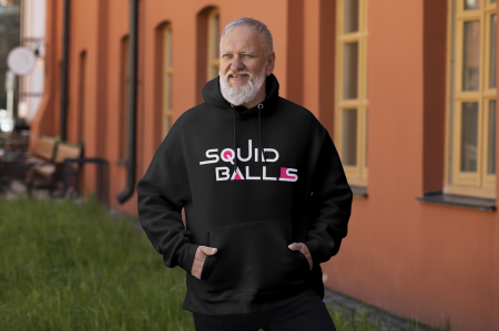 Funny - Hanorac Squid Balls Negu